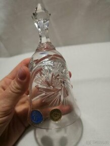 Zvoneček křišťálový broušený