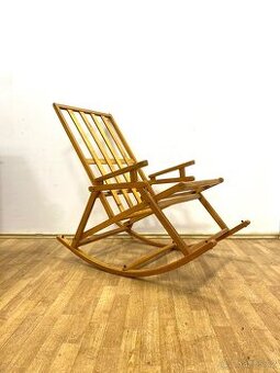 Retro křeslo houpací 60. léta