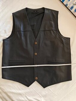 Kožená vesta Kara XXL/56