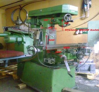 Nástrojářská frézka Knuth BFM-30 A (7063)