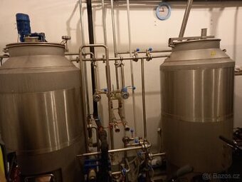 Prodám kompletní technologii minipivovaru Nerez Blučina