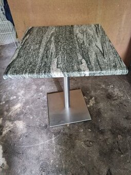 Stůl nerez - kamenina