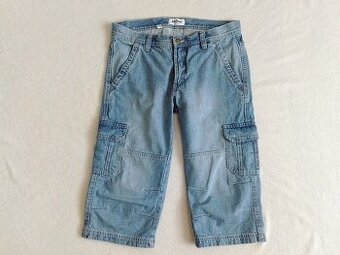 Džínové 3/4 kalhoty