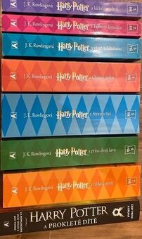 Rowlingová Harry Potter 7 knih + bonus