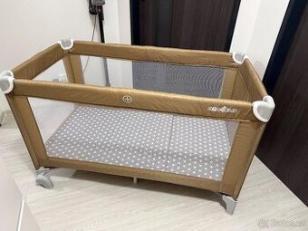 Cestovní postýlka Aga4Kids s bočním průchodem - NOVÁ + nová