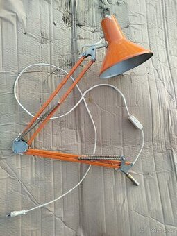 Staré Retro pantografové světlo ČSSR lampa stolní lampička