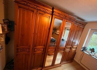 Luxusní ložnicová sestava z masivu,6455