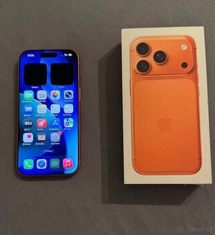iPhone 17 Pro 256gb kosmicky oranžový záruka