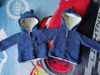 Dětsky vytepleny svetr vel.0-6 m