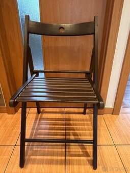 Sada 4 IKEA skládacích židlí, použité