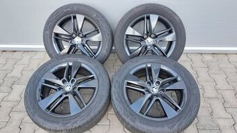 Alu kola 5x112 r17 Zeus orig skoda SUPERB III IV letní pneu