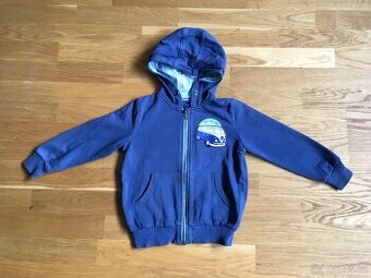 Mikina na zip busík 98/104