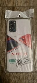 Silikonové pouzdro čiré na Samsung Note 20 - 1