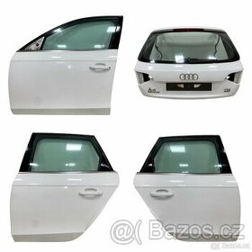 Všechny dveře bílá LY9C Audi A4 B8 8K allroad avant 2011 - 1