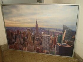 Velký nástěnný foto-obraz Úsvit v New Yorku