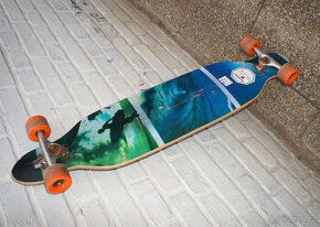 Longboard 38“ skateboard, dobrý stav.