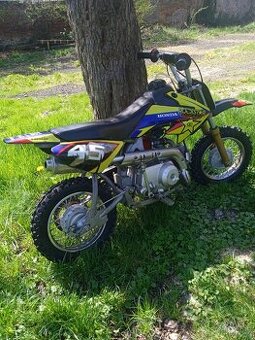 Dětské terénní moto 50ccm/4-takt,3-rychl.poloautomat