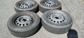 4x Zimní kola a pneu 195/65 R15