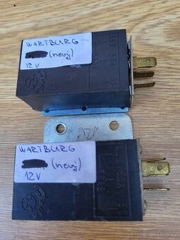 2x relé na Wartburg, 12V, nová