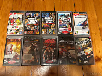 Hry PSP - Playstation Portable NFS, GTA, Tekken...