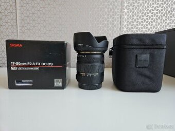 Sigma 17-50 mm f/2,8 EX DC OS HSM pro Canon