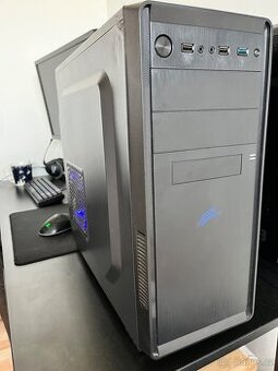 Herní PC – Ryzen 5, RX 470, SSD – připraven k použití