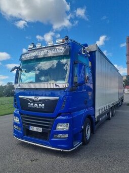 Prodám soupravu 120 cbm MAN TGX 502 300 km + stálá práce