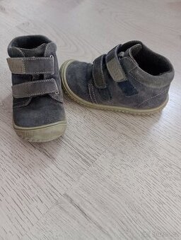 Kožené zateplené barefoot boty Filii vel. 25