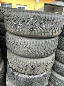 Plech disky 5x100 včetně zimních pneu 185/60 R15 - 1