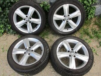 Alu kola 5x112 R17 Pneu letní 235/45 R17 v Lužnice