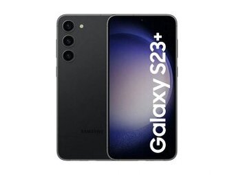 Samsung Galaxy S23+ Black TOP stav + 2x nove kryty + 2x sklo