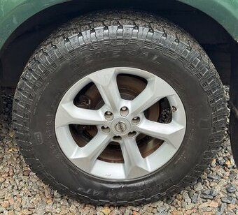 Origo Alu kola Nissan 17 6x114.3 / pneu 265/65/17