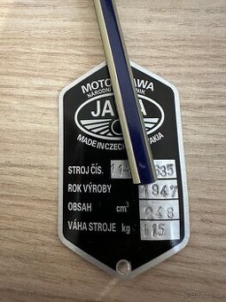 Doklady Jawa perak 250/11