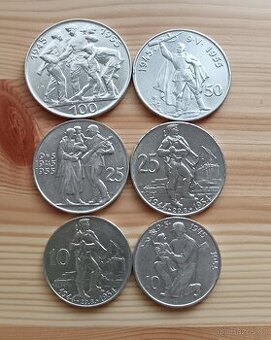 Stříbrné pamětní mince Československa