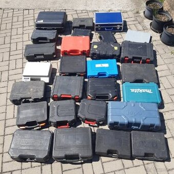 PRODÁM kufry od aku a elektro nářadí