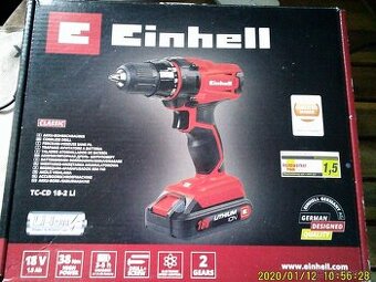 Aku vrtačka Einhell + Aku šroubovák Bosch