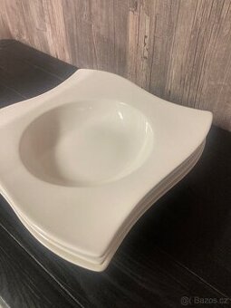 Porcelánové značkové talíře 4ks