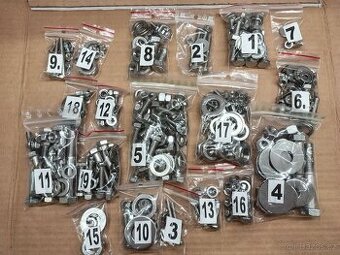 Sada šroubů Jawa 350/634 nerez