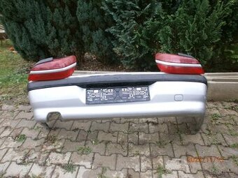 Zadní světla Peugeot 406, víko kufru, zadní nárazník