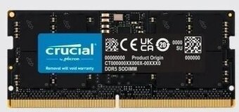 2 KUSY Crucial SO-DIMM 16GB DDR5 5600MHz CL46 Záruka
