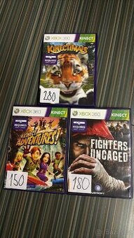 Prodám hry Xbox kinect