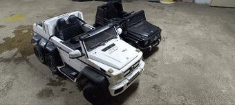 Elektrické autíčko Mercedes-Benz G63 6x6 110kg bílé