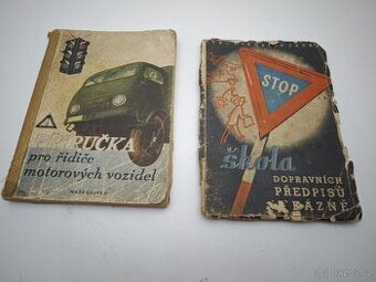 Škola předpisu 1947 a příručka řidiče 1955