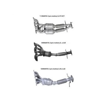 Katalyzátor Ford, Volvo. Nový, homologovaný