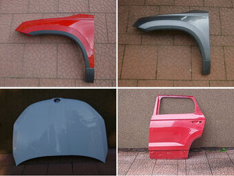 Škoda Karoq originál dveře blatník kapota