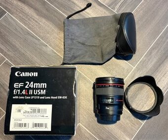Canon EF 24mm  f1,4  LII usm