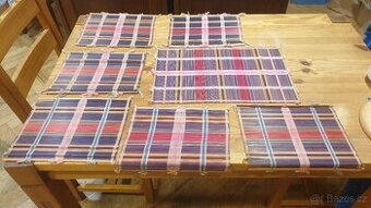 Retro bambusové prostírání