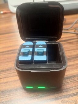 2x Baterie + nabíječka na GoPro 12 11 10