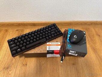Herní myš Logitech G305 + klávesnice Rapture