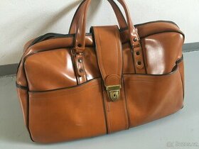 Kožená cestovní taška
